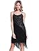 PrettyGuide Women's 1920S Paisley Art Deco Sequin Tassel Glam Party Gatsby Dress
