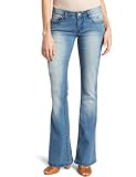 Vigoss Juniors Flare Embroidered Jean