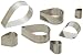 Ateco Plain Tear Drop Cutter Set