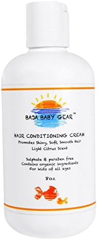 Baja Baby Gear, Hair Conditioning Cream, Light Citrus Scent, 8 oz - 2pc