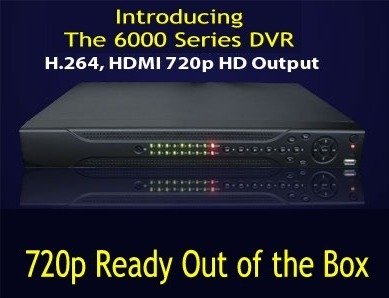 8 Channel HD 720p DVR w 500 GB HD product image