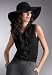 Chadwicks Ruffle-Tie Blouse (BLACK,14)