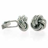 Sterling Silver Knot Cuff Links Cuff Links Cufflink