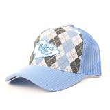Kansas City Chiefs Blue Argyle Woman's Snap Back Hat
