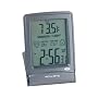 Chaney Instruments Touch Screen Folding Alarm Clock with Set & Forget Technology