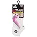 adidas Women's Climacool X III No Show Socks (2 Pack), White/Mono Pink/Light Onyx, One Size