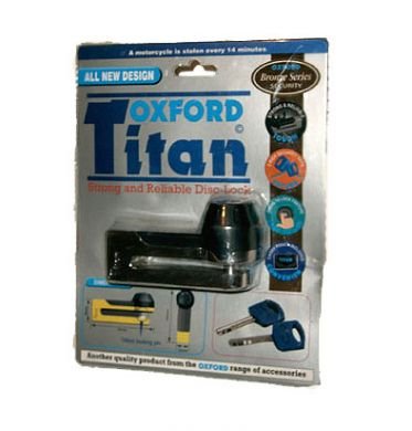 OXFORD TITAN MOTORCYCLE DISC LOCK