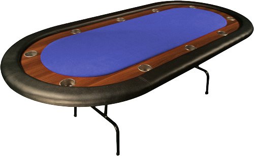 Ultimate Poker Table - Blue Felt