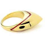 Nicky Hilton Silver Spiked Ring With 18k Gold