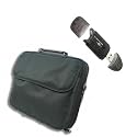WACOM Bamboo Pen and Touch Fun Small / Bamboo Fun Small / Intuos3 / Graphire3 / Graphire4 Series Durable Nylon Padded Tablet Carrying Case with Reinforced Handle and Shoulder Strap ***Includes 4 in 1 Card Reader***