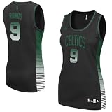 NBA adidas Rajon Rondo Boston Celtics Women's Vibe Swingman Jersey - Black (Large)