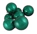 Club Pack of 24 Pearl Peacock Green Glass Ball Christmas Ornaments 3.25