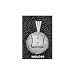 Harvard Crimson Solid Sterling Silver ''H'' Basketball Pendant