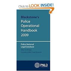 National Electrical Code 2009 Blackstone's Police Operational Handbook 2009