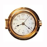 Howard Miller Navigator Solid Brass Wall Clock