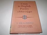Crisis in English poetry 1880-1940