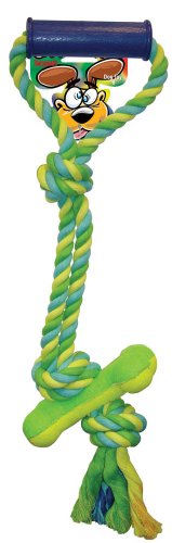 Sergeant’s Crazy Paws Tug Toy with Rope and Handle for Dogs