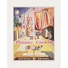 Pleasure Gardens Mounted Print||EVAEX