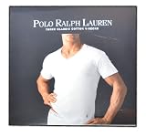 Polo Ralph Lauren Classic Cotton V Neck, 3 pack (L, White) 416v5y7ghDL. SL160 Polo Ralph Lauren Classic Cotton V Neck, 3 pack (L, White)