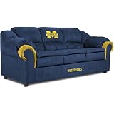 Michigan Wolverines Fabric Sofa
