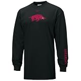 Nike Arkansas Razorbacks Black Classic College Long Sleeve T-shirt