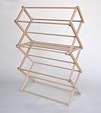 Large Wooden Clothes Drying Rack by Benson Wood Products