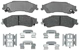 ACDelco 14D729CH Advantage Rear Ceramic Disc Brake Pad Set