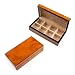 Light Burl Wood Cufflinks Case by Cuff-Daddy