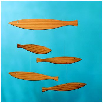 Floating Fish Mobile by Flensted