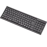 ELECOM PS3用 パンタグラフ式キーボード 103キー Bluetooth Mサイズ ブラック TK-GMFBP014BK