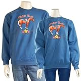 Trail of Painted Ponies - Trail of Painted Ponies P142 LG-PT Happy Trails Blue Adult Sweatshirt Large