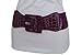 TFJ Women Fashion Stretch Wide Belt High Waist Hip Square Buckle XS S M Dark Purple