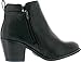 Reneeze POLO-01 Womens Fashionable Stacked Heels Ankle Booties