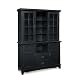 Home Styles Arts and Crafts Dining Buffet with Hutch in Ebony