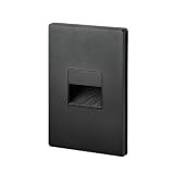 Juno Lighting Group LMSW-3K-C-BL LED Cutoff Optic Outdoor Wet Location 3W 120V 3000K Dimmable Mini S