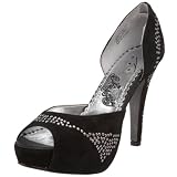 Naughty Monkey Women's Star Studded Platform Pump