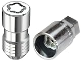 McGard 24215 Chrome M14 x 1.5 Thread Size Cone Seat Wheel Lock Set,