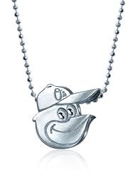 Alex Woo "Little MLB" Silver Pendant Necklace, 16"