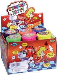 Childrens Toyshop  Toys : Whoopee Putty - Toilet Shaped Noise Putty (Box Of 12) Ideal For Children's Party Bags