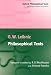 Philosophical Texts (Oxford Philosophical Texts)