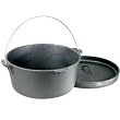 12qt Dutch Oven (flat - Un Seasoned)