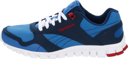 Reebok Women's Realflex Racer Lace-Up Fashion Sneaker,Blue/Blue/White/Excellent Red,10.5 M US Reebok Women's Realflex Racer Lace-Up Fashion Sneaker,Blue/Blue/White/Excellent Red,10.5 M US
