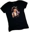 Warrior Princess -- Xena: Warrior Princess Crop Sleeve Fitted Juniors T-Shirt