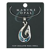 Review Puckator  / Marine Opal Pendant- Whale Tail Snake Chain
