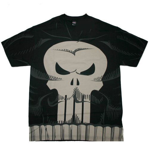  MARVEL COMICS "PUNISHER VEST" COSTUME Adult Tee Licensed