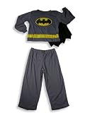 Batman by Wormser - Toddler Boys Long Sleeved Pajamas, Grey