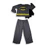 Batman by Wormser - Toddler Boys Long Sleeved Pajamas, Grey