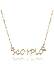 Jules Smith Yellow Gold Zodiac Necklace, 18"