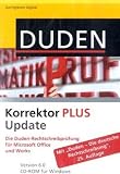 Duden Korrektor PLUS Update 6.0. Windows Vista; XP; 2000 Duden Korrektor PLUS Update 6.0. Windows Vista; XP; 2000