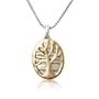 Inspirational Gold Tree of Life Charm Pendant Necklace